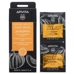 APIVITA MASQUE VISAGE CITROUILLE Nettoyant Détox - 2 Masques