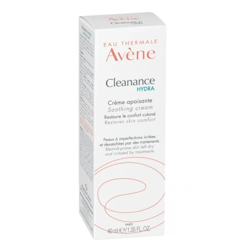 Avène AVÈNE CLEANANCE HYDRA Crème Apaisante - 40ML 2 Avène AVÈNE CLEANANCE HYDRA Crème Apaisante - 40ML – Image 2