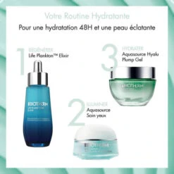 BIOTHERM AQUASOURCE Total Eye Revitalizer Crème Yeux - 15ml -Magasin De Produits De Soins biotherm aquasource total eye revitalizer soin yeux effet froid 15ml 2