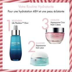 BIOTHERM AQUASOURCE Total Eye Revitalizer Crème Yeux - 15ml -Magasin De Produits De Soins biotherm aquasource total eye revitalizer soin yeux effet froid 15ml 3