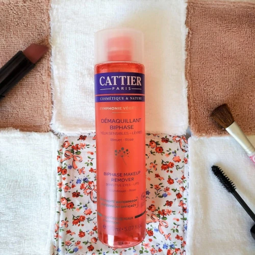 CATTIER DÉMAQUILLANT Biphase - 150ml 2 CATTIER DÉMAQUILLANT Biphase - 150ml – Image 2