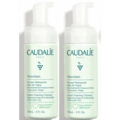 CAUDALIE VINOCLEAN Mousse Nettoyante Fleur De Vigne - Lot De 2x150mL