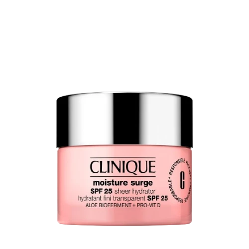 CLINIQUE MOISTURE SURGE Hydratant Fini Transparent SPF25 - 30ml 1 CLINIQUE MOISTURE SURGE Hydratant Fini Transparent SPF25 - 30ml