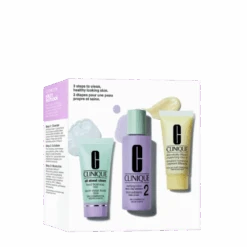 CLINIQUE SKIN SCHOOL TYPE 2 La Routine Basic 3 Temps Peaux Sèche à Mixte