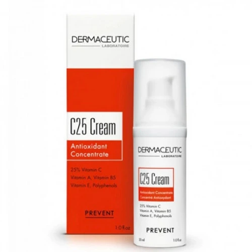 DERMACEUTIC C25 CREAM CONCENTRE ANTIOXYDANT - 30 Ml 1 DERMACEUTIC C25 CREAM CONCENTRE ANTIOXYDANT - 30 Ml