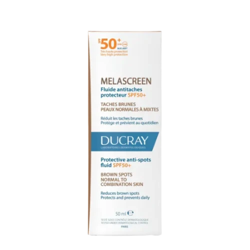 DUCRAY MELASCREEN Fluide Antitaches Protecteur SPF50+ - 50ml 1 DUCRAY MELASCREEN Fluide Antitaches Protecteur SPF50+ - 50ml