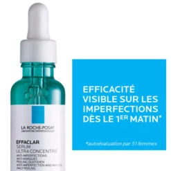 LA ROCHE-POSAY LA ROCHE POSAY EFFACLAR Sérum Acide Salicylique - 30ml -Magasin De Produits De Soins effaclar serum 30ml 4