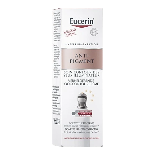 EUCERIN ANTI-PIGMENT Soin Contour Des Yeux Illuminateur Correcteur De Cernes - 15ml 1 EUCERIN ANTI-PIGMENT Soin Contour Des Yeux Illuminateur Correcteur De Cernes - 15ml