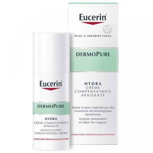 EUCERIN DERMOPURE Hydra Crème Compensatrice Apaisante - 50ml 1 EUCERIN DERMOPURE Hydra Crème Compensatrice Apaisante - 50ml