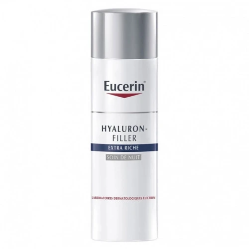 EUCERIN HYALURON-FILLER Extra Riche Soin De Nuit Peau Très Sèche - 50ml 1 EUCERIN HYALURON-FILLER Extra Riche Soin De Nuit Peau Très Sèche - 50ml