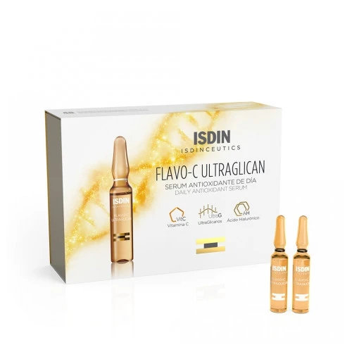 ISDIN FLAVO C ULTRAGLICAN Serum Antioxydant Jour - 10 Unidoses 1 ISDIN FLAVO C ULTRAGLICAN Serum Antioxydant Jour - 10 Unidoses