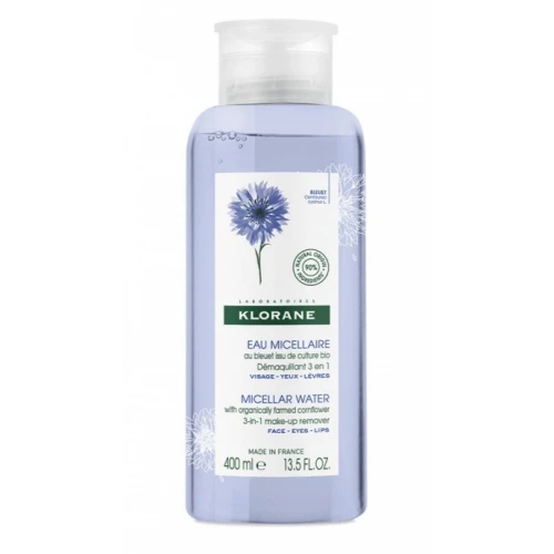 KLORANE VISAGE Eau Micellaire Au Bleuet Démaquillant - 400ml 1 KLORANE VISAGE Eau Micellaire Au Bleuet Démaquillant - 400ml