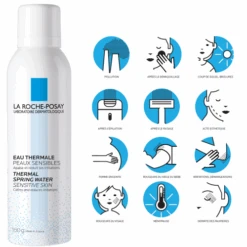 LA ROCHE-POSAY LA ROCHE POSAY Eau Thermale Peaux Sensibles - 150ml -Magasin De Produits De Soins la roche posay eau thermale 150ml 2