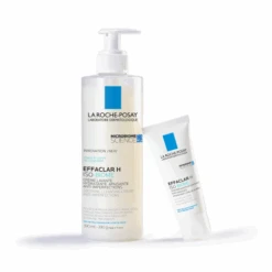 LA ROCHE-POSAY LA ROCHE POSAY EFFACLAR H Iso-Biome Crème Lavante Apaisante - 390ml -Magasin De Produits De Soins la roche posay effaclar h iso biome creme lavante apaisante 390ml 4