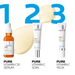 LA ROCHE-POSAY LA ROCHE POSAY PURE VITAMINE C Yeux - 15ml -Magasin De Produits De Soins la roche posay pure vitamin c yeux 15ml 4