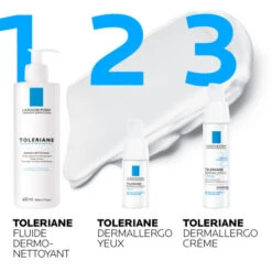 LA ROCHE-POSAY LA ROCHE POSAY TOLERIANE DERMALLERGO Crème Hydratante - 40ml -Magasin De Produits De Soins la roche posay toleriane dermallergo creme hydratante 40ml 2