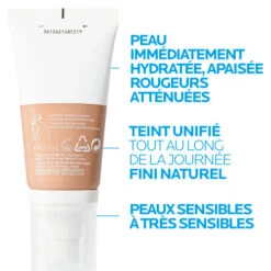 LA ROCHE-POSAY LA ROCHE POSAY TOLÉRIANE Sensitive Teint Crème Light - 50ml -Magasin De Produits De Soins la roche posay toleriane sensitive le teint creme light 50 ml 3