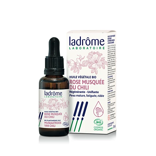LADRÔME HUILE VÉGÉTALE Rose Musquée Du Chili BIO - 30ml 1 LADRÔME HUILE VÉGÉTALE Rose Musquée Du Chili BIO - 30ml