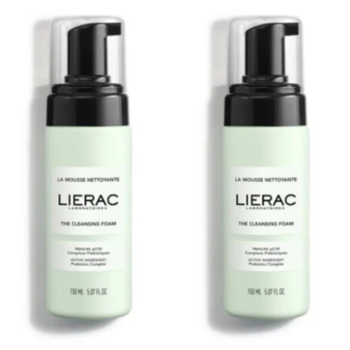 LIERAC LA MOUSSE NETTOYANTE - Lot De 2x150ml 1 LIERAC LA MOUSSE NETTOYANTE - Lot De 2x150ml