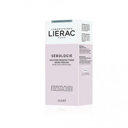 LIERAC SÉBOLOGIE Imperfections Solution Kératolytique Micro-Peeling - 100ml 1 LIERAC SÉBOLOGIE Imperfections Solution Kératolytique Micro-Peeling - 100ml