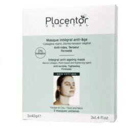 PLACENTOR Masque Intégral Anti-Age - 3 Masques Tissu