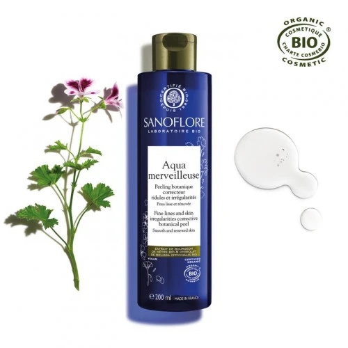 SANOFLORE AQUA MERVEILLEUSE Peeling Botanique Correcteur Anti-Age BIO - 200ml 2 SANOFLORE AQUA MERVEILLEUSE Peeling Botanique Correcteur Anti-Age BIO - 200ml – Image 2