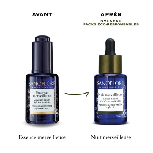 SANOFLORE MERVEILLEUSE Essence Nuit Anti-Age BIO - 30ml 6 SANOFLORE MERVEILLEUSE Essence Nuit Anti-Age BIO - 30ml – Image 6