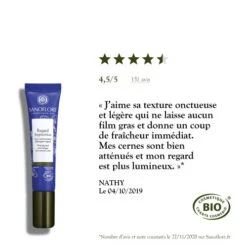 SANOFLORE REGARD HYPNOTICA Soin Restructurant Défatiguant Regard - 15ml -Magasin De Produits De Soins sanoflore regard hypnotica concentre botanique restructurant bio 15 ml 5