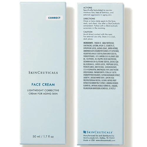 SkinCeuticals SKIN CEUTICALS FACE CREAM Crème Rides Peaux Matures 50ml 3 SkinCeuticals SKIN CEUTICALS FACE CREAM Crème Rides Peaux Matures 50ml – Image 3