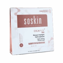 SOSKIN MASQUE IMPRÉGNÉ HYDRA-APAISANT Cicaplex Flash - 3 Masques