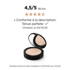 VICHY DERMABLEND COVERMATTE FOND DE TEINT 15 Opal - 9,5g -Magasin De Produits De Soins vichy dermablend covermatte 15 fond de teint poudre 9 5g 4