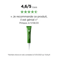 VICHY NORMADERM S.O.S PÂTE ANTI-BOUTONS AU SOUFRE - 20ml -Magasin De Produits De Soins vichy normaderm s o s pate anti boutons au soufre 20 ml 5