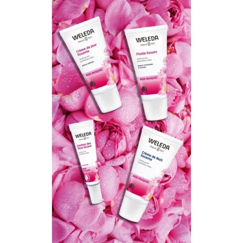WELEDA ROSE MUSQUEE Fluide Lissant BIO - 30ml 3 WELEDA ROSE MUSQUEE Fluide Lissant BIO - 30ml – Image 3
